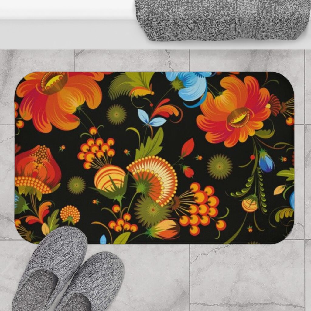 bath mat “Ukrainian art”