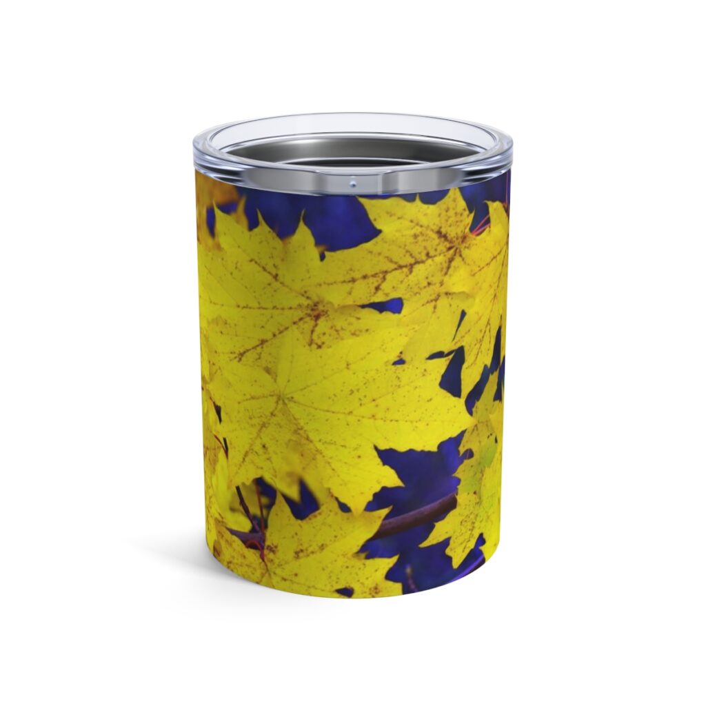 tumbler “Autumn leaves”