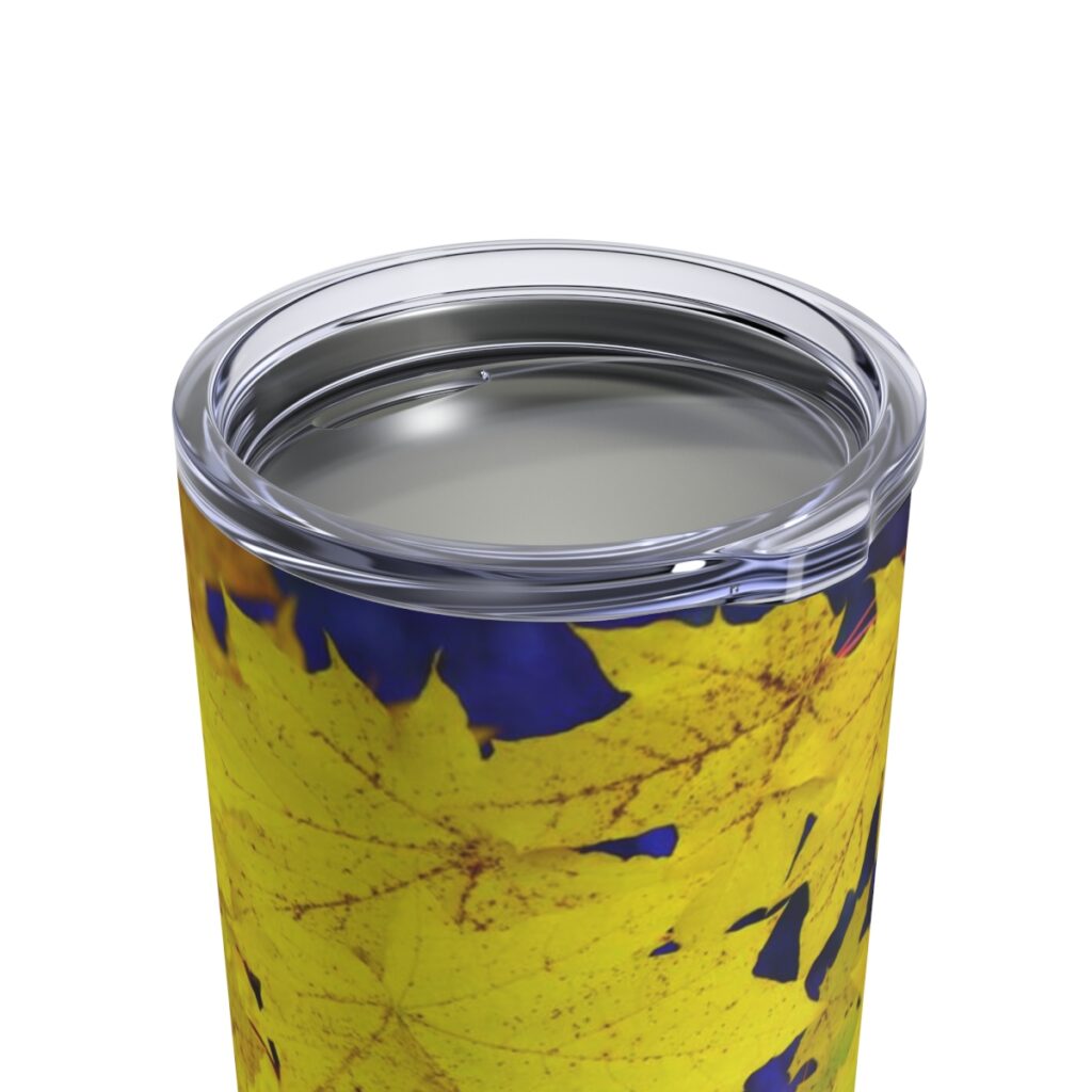 tumbler “Autumn leaves”