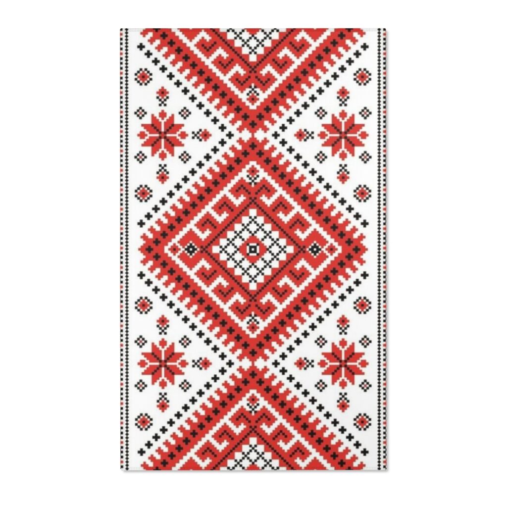 area rugs “Ukrainian embroidery”