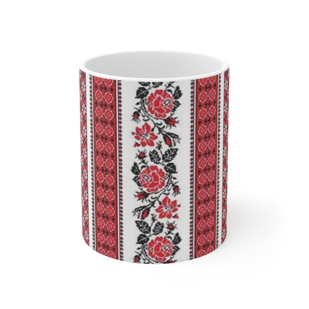 ceramic mug “Ukrainian embroidery”