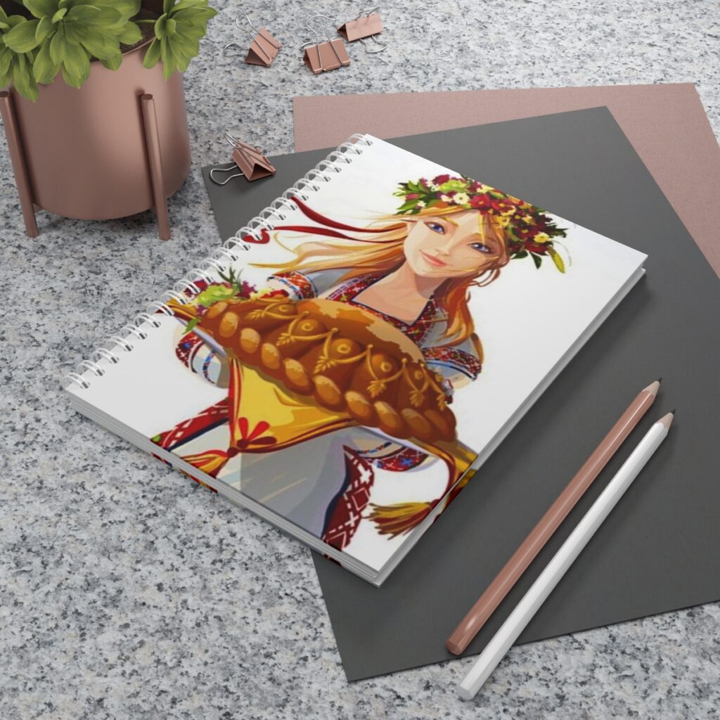 spiral notebook “Ukrainian loaf”