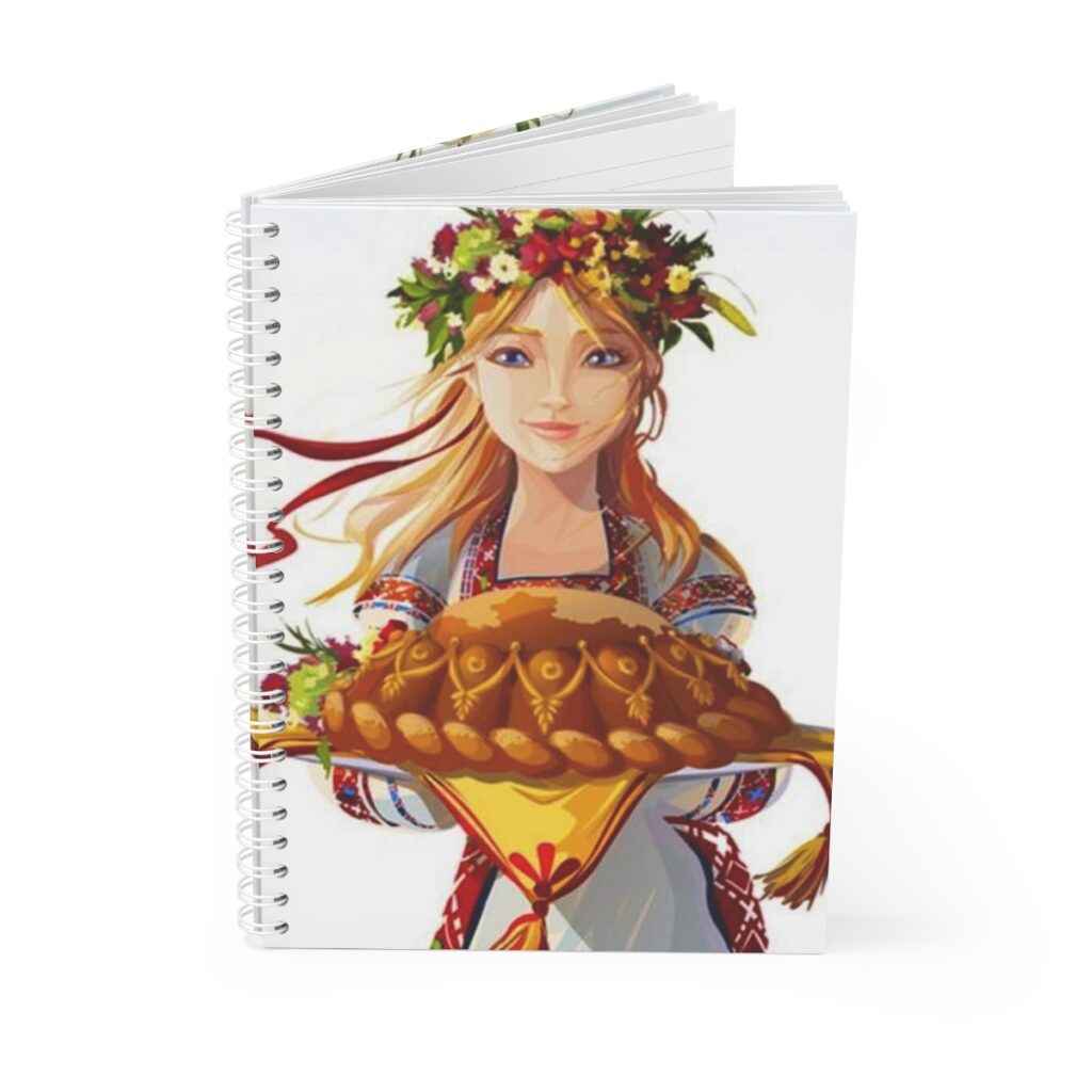 spiral notebook “Ukrainian loaf”