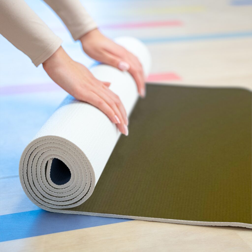 foam yoga mat “Map of Ukraine”