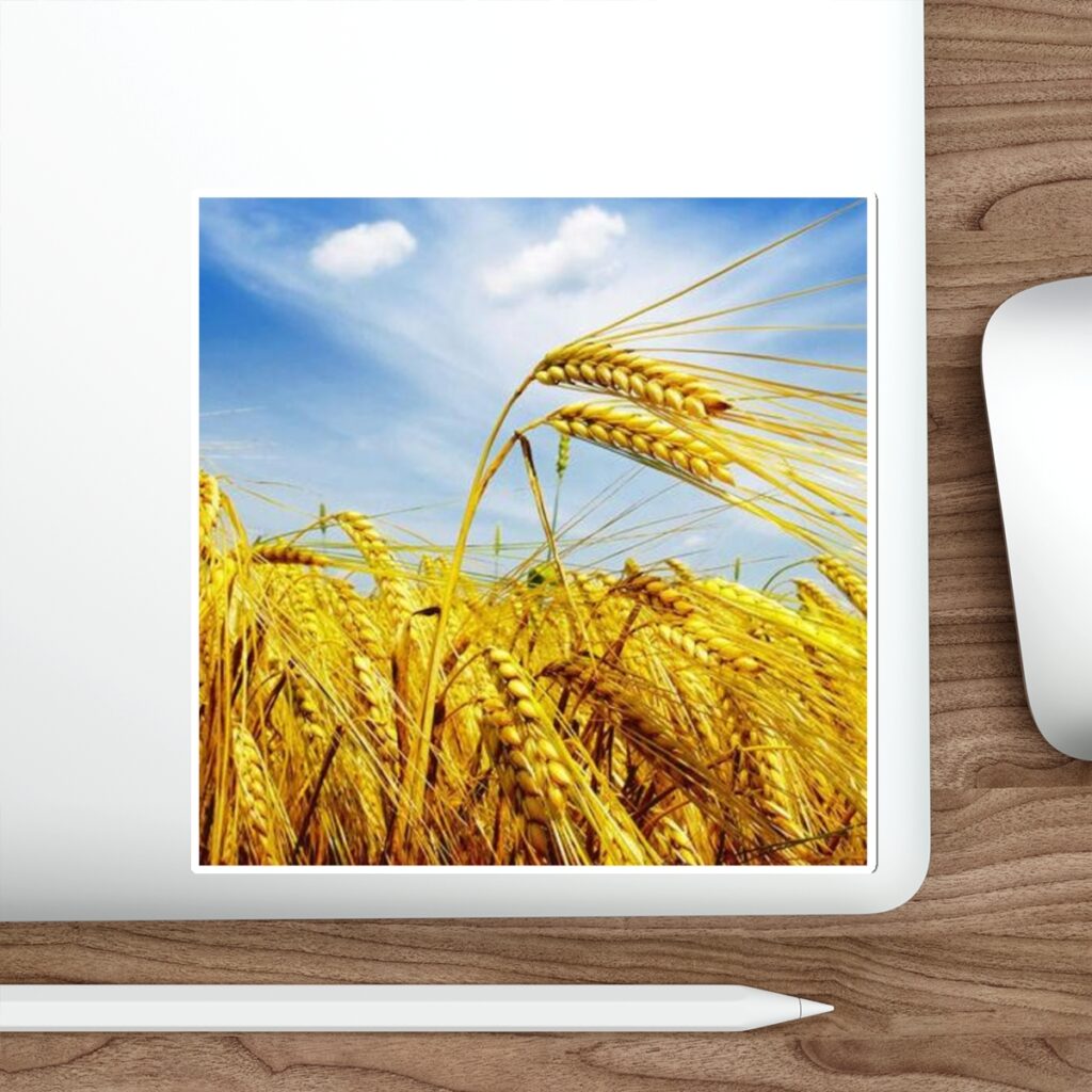 die-cut stickers “Ukrainian Wheat”