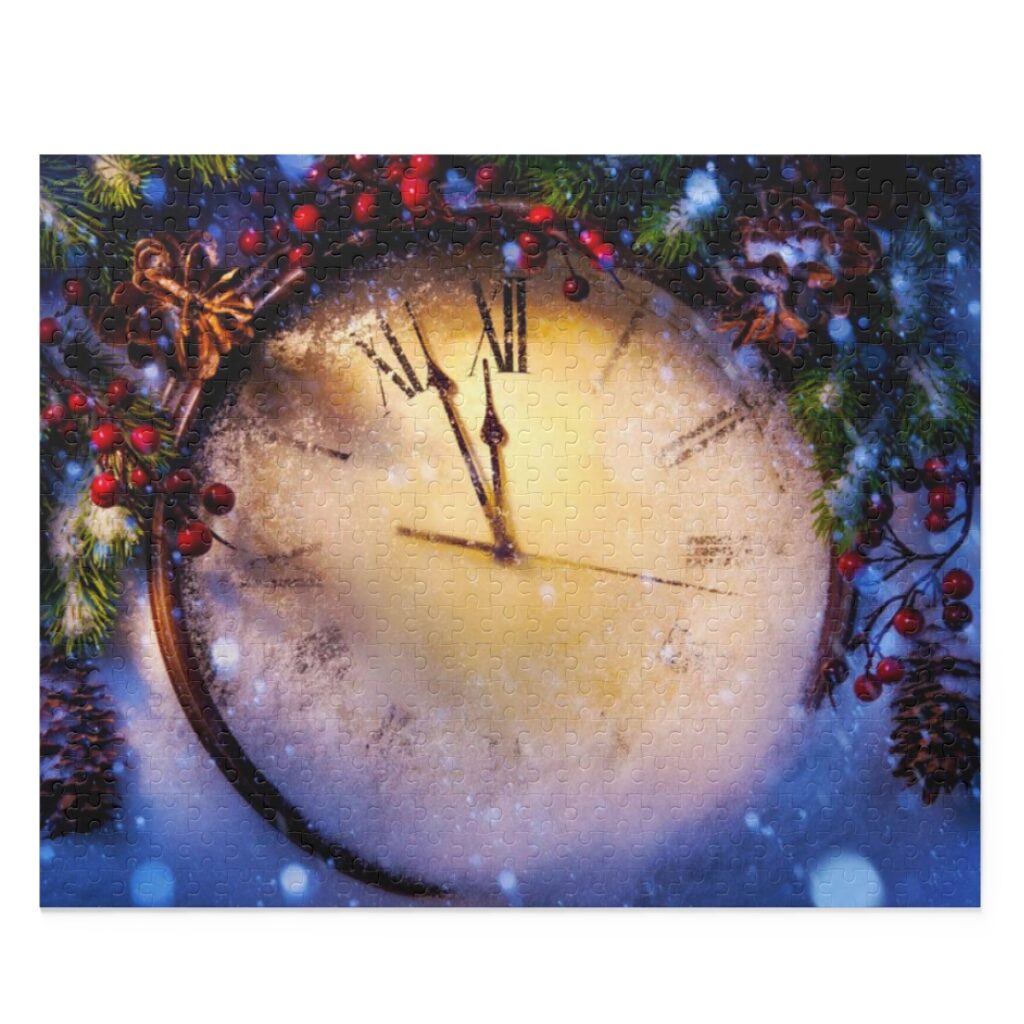 puzzle “New Year’s Clock”