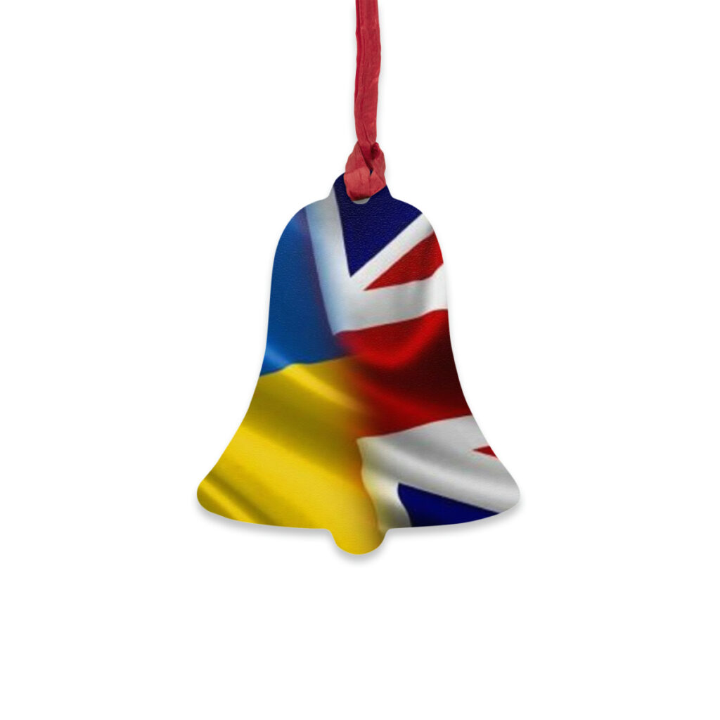 wooden ornaments “Ukraine and England”