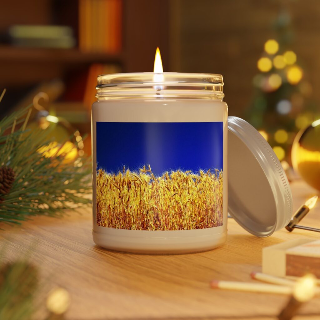 scented candles “Ukrainian Wheat”