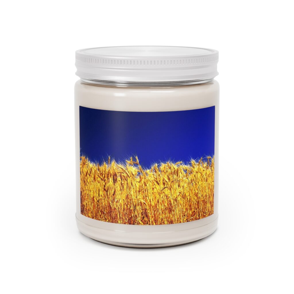 scented candles “Ukrainian Wheat”