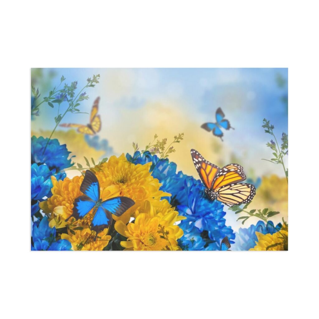 fine art postcards “Ukrainian Spring”