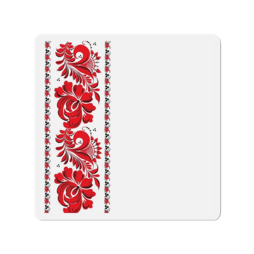 die-cut magnets “Ukrainian embroidery”