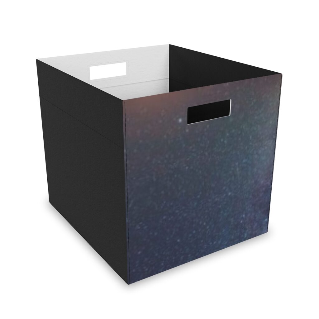 felt storage box “Ukrainian starry night sky”