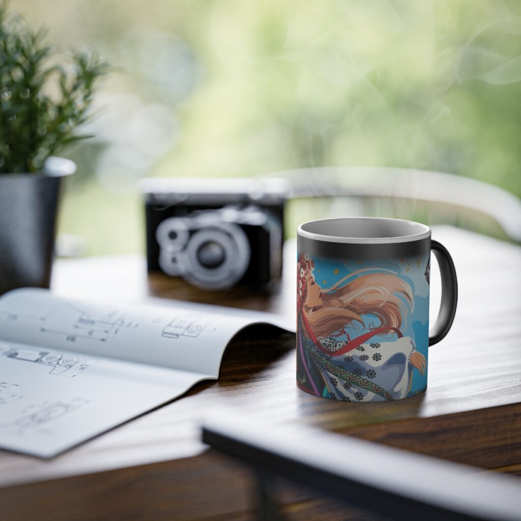 magic mug “Ukrainian girl”