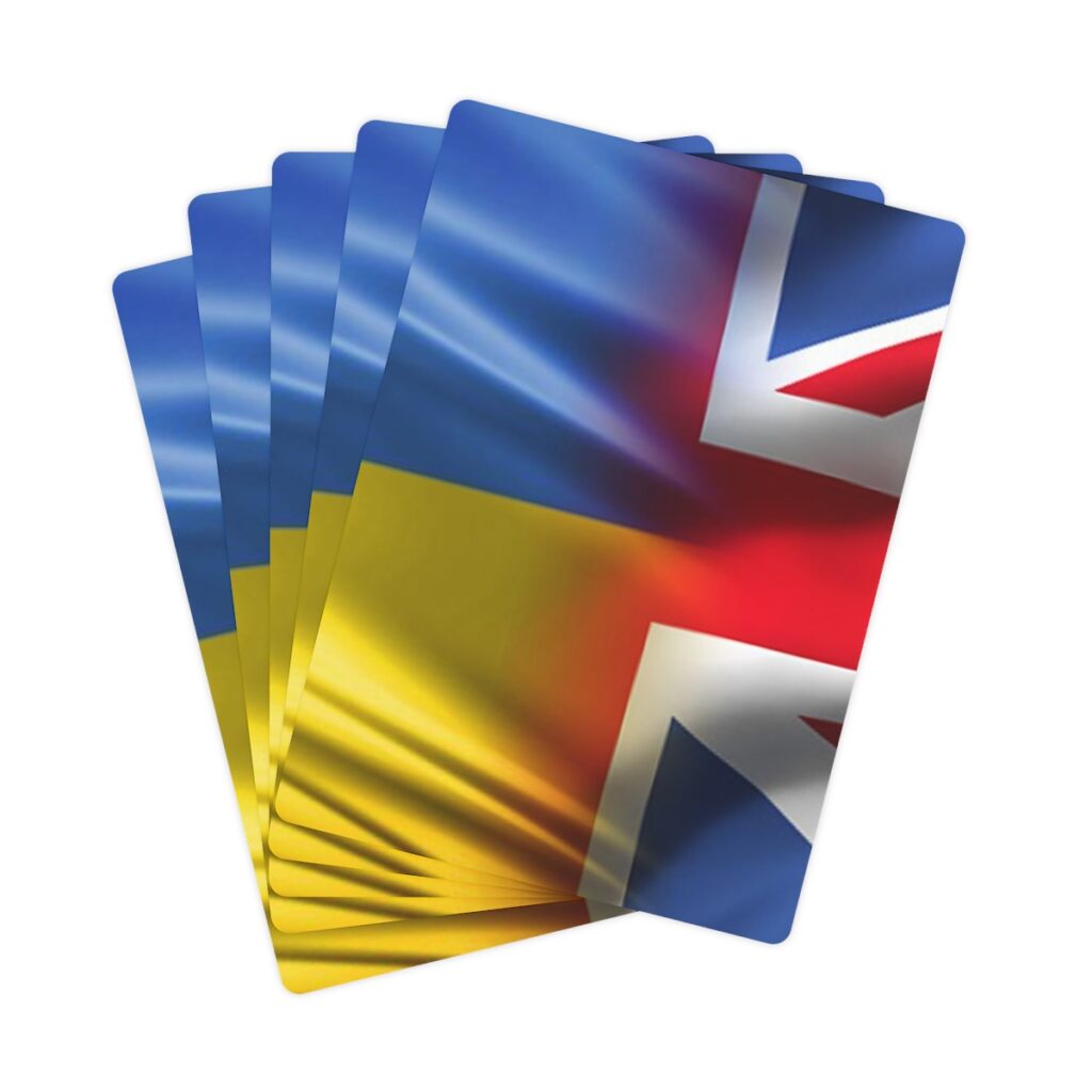 cards “Ukraine and England”