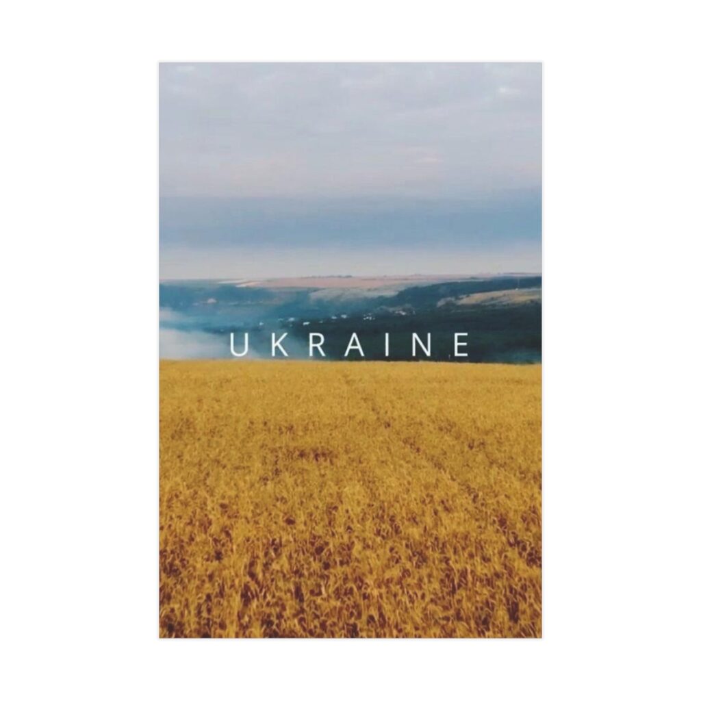 unframed prints “Ukraine”