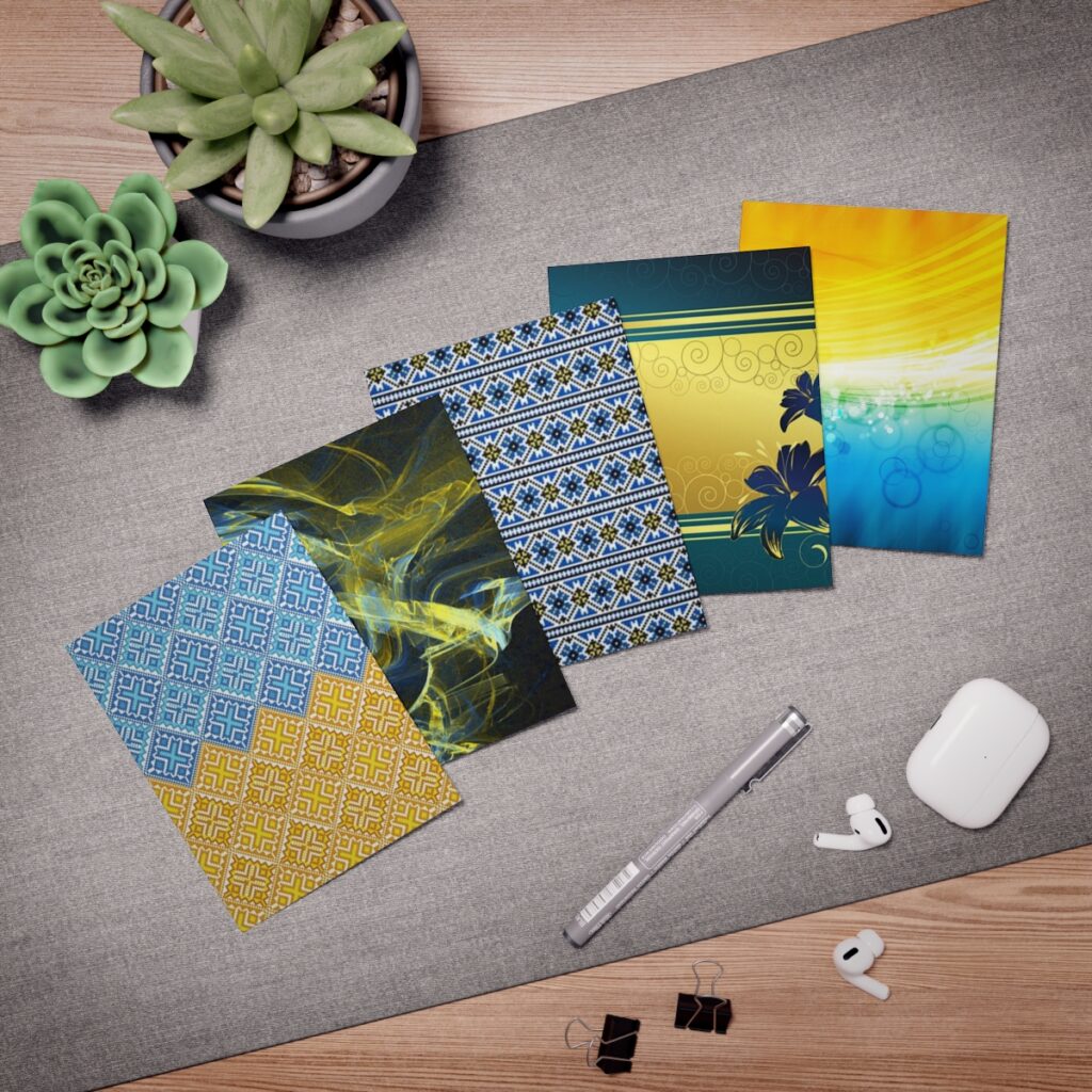 multi-design greeting cards “Ukrainian”