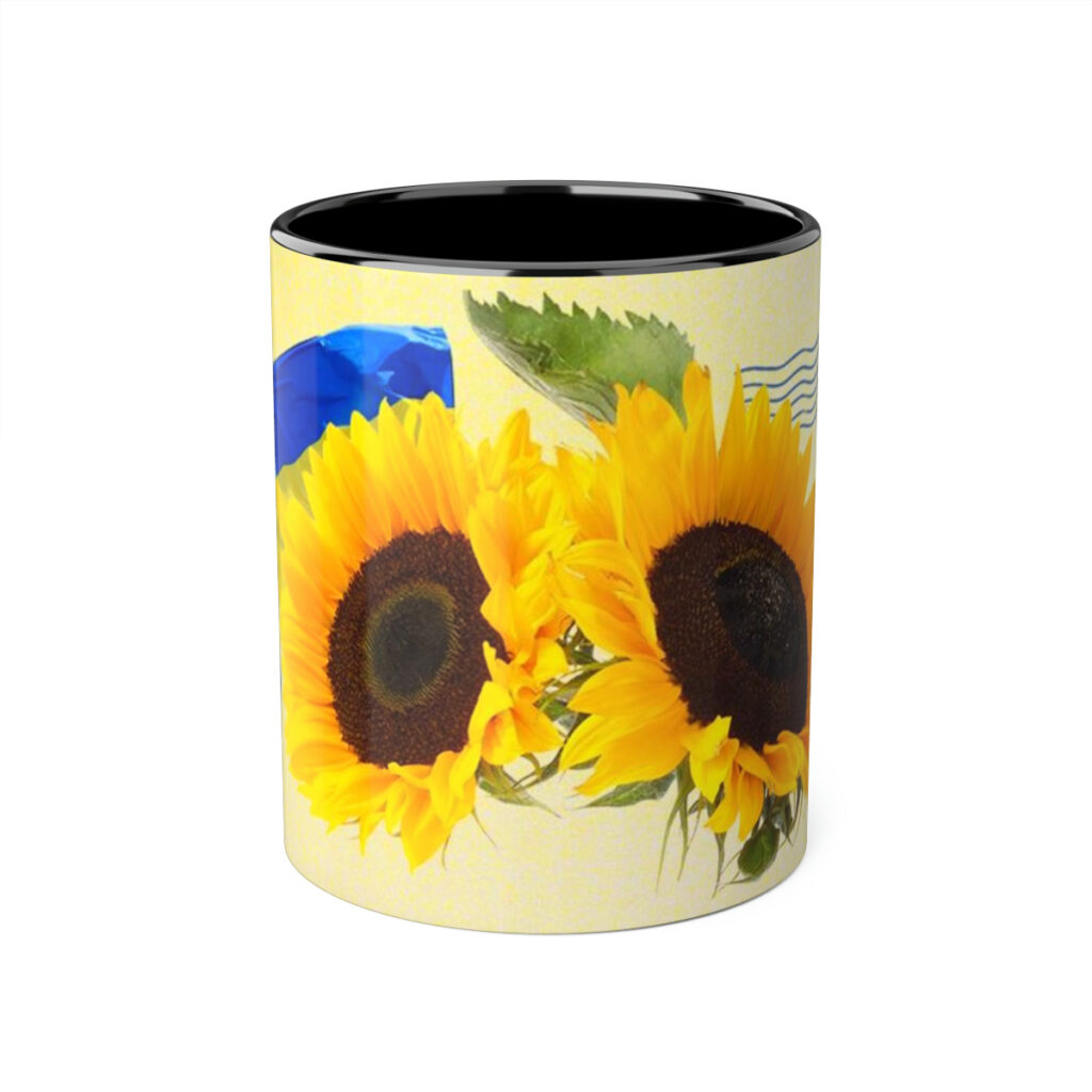 accent mugs “Ukrainian Sunflower”