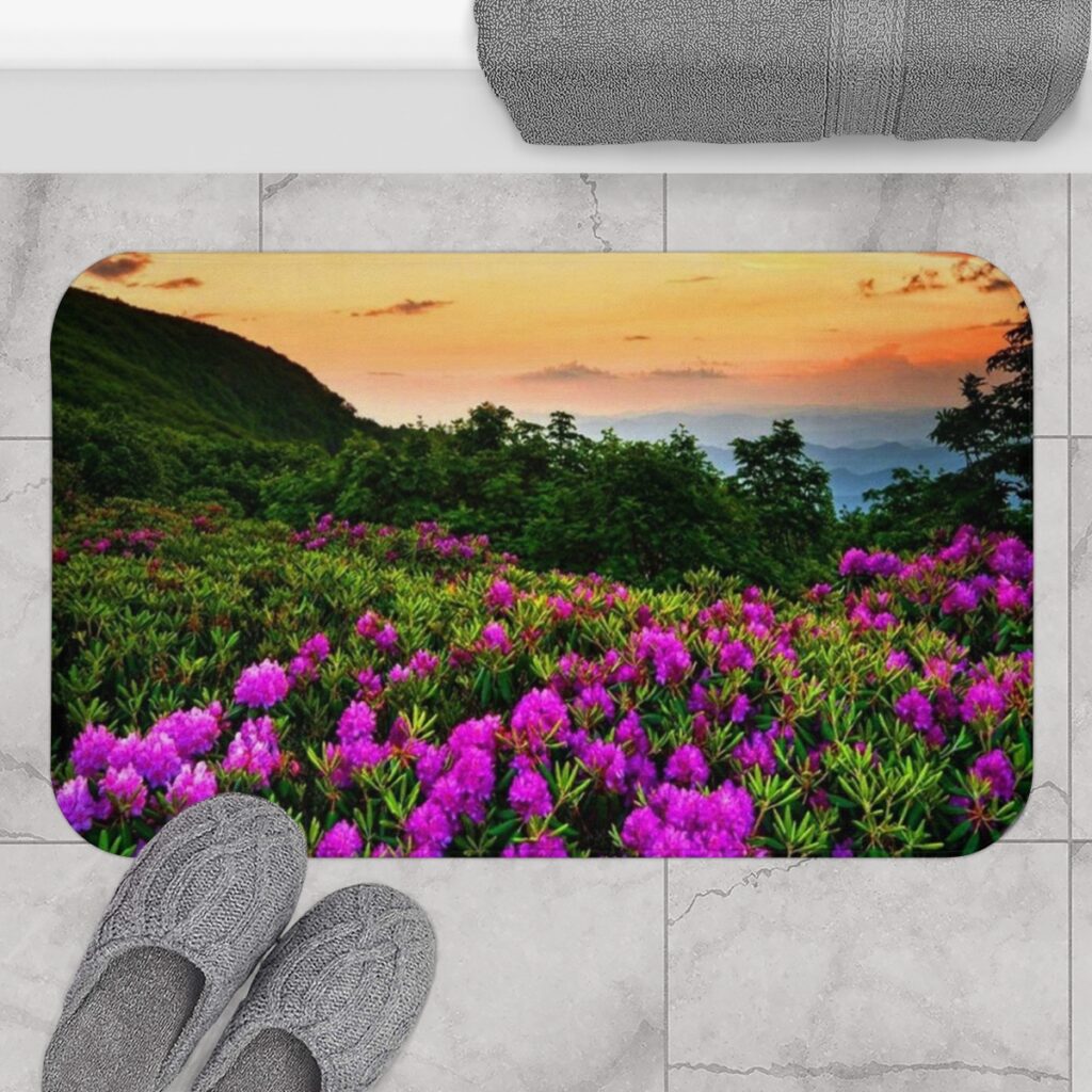 bath mat “Ukrainian Carpathian Mountains”