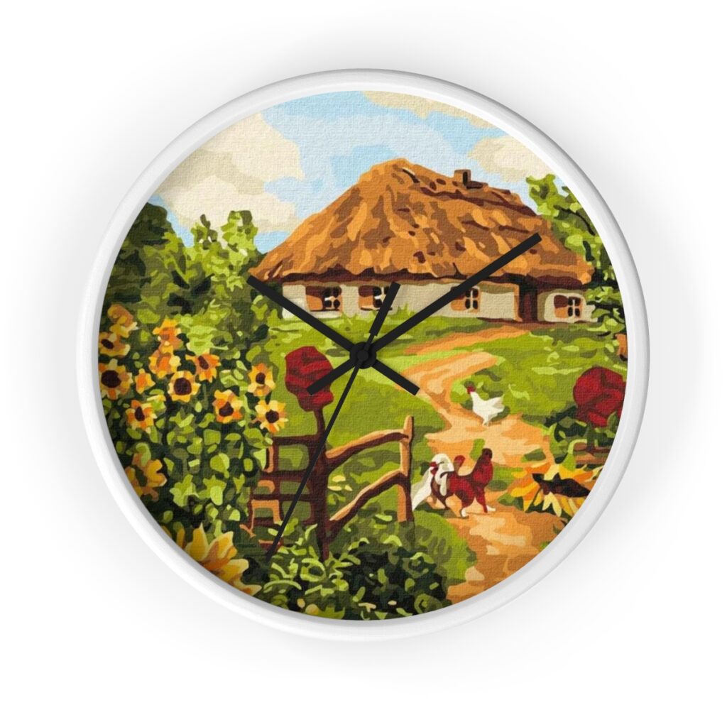 wall clock “Ukrainian Village”