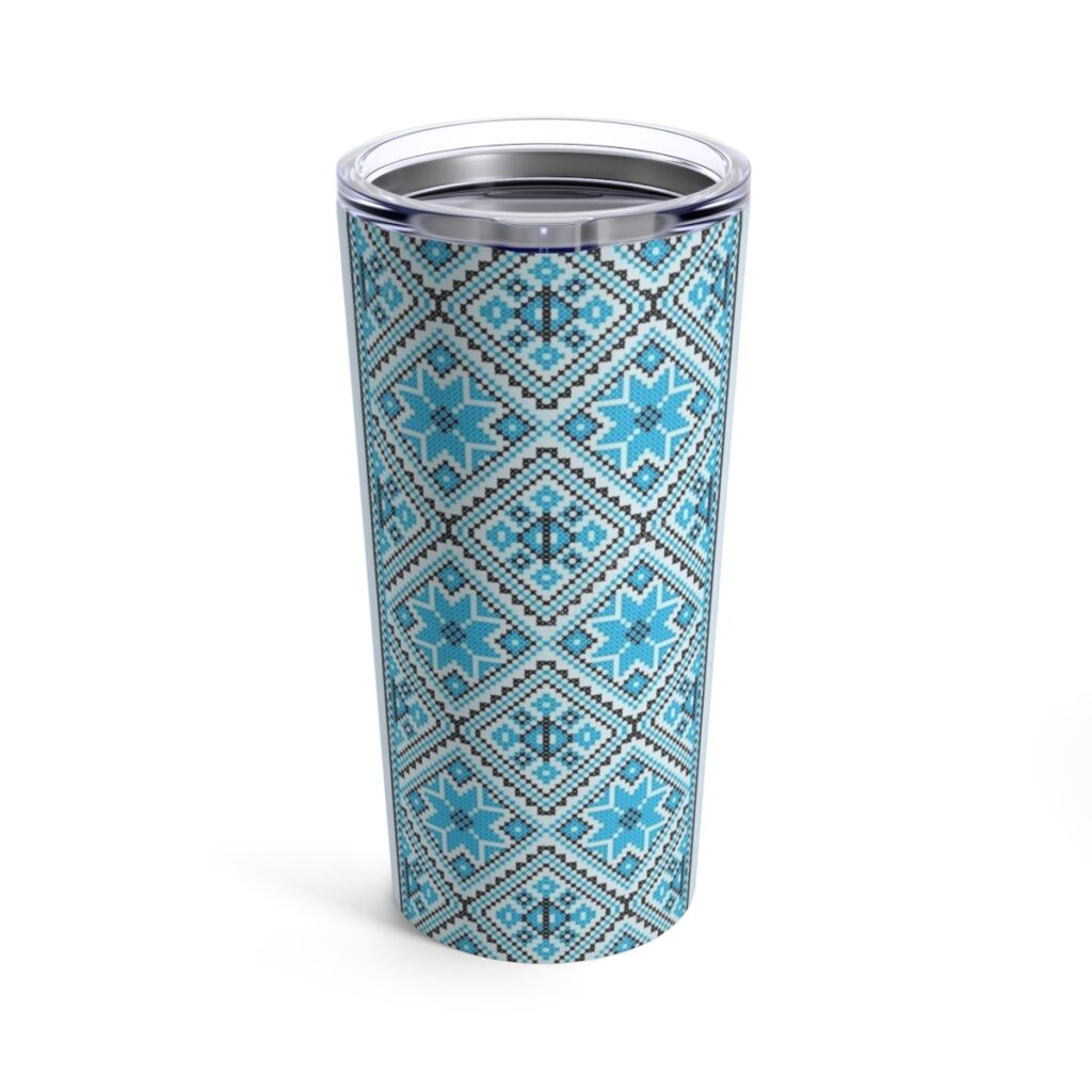 tumbler “Ukrainian ornament”