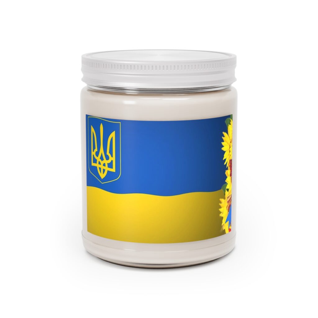 scented candles “Ukrainian Coat of Arms”