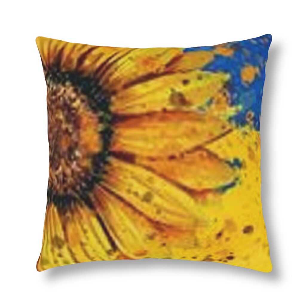 waterproof pillows “Ukrainian sunflower”