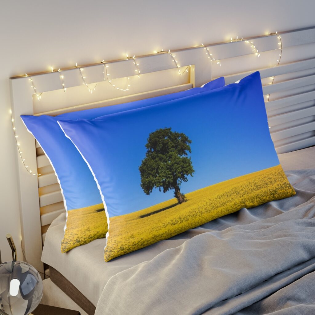 pillow sham “Ukrainian Field and Tree”