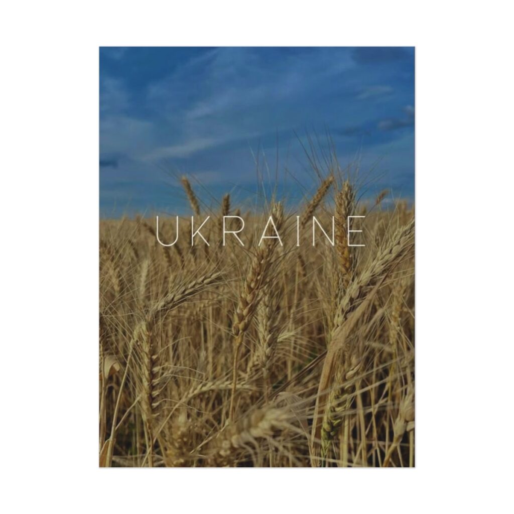 uncoated posters “Ukraine”