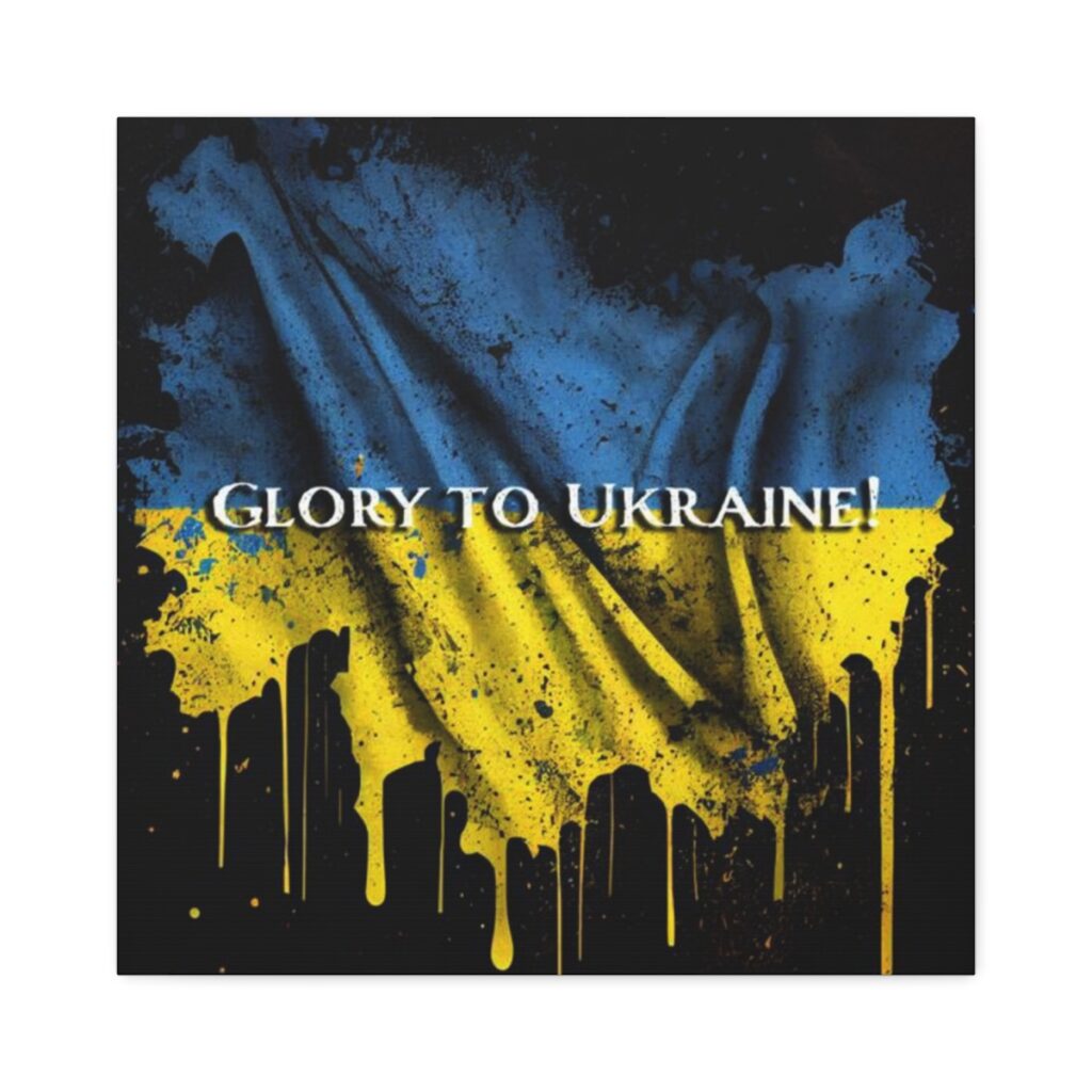 polyester canvas “Glory to Ukraine”